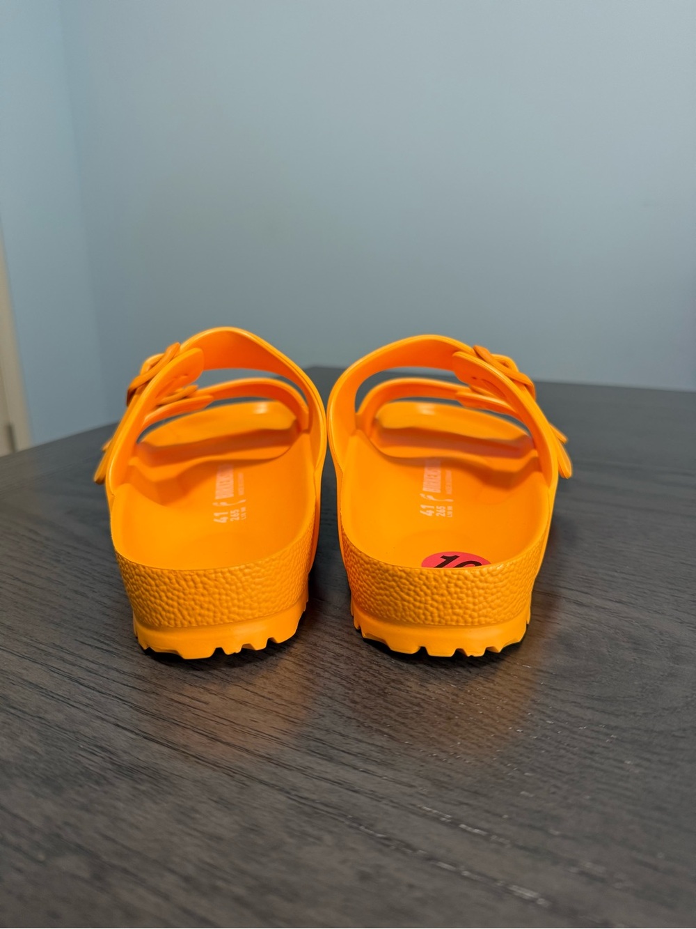 Birkenstock Unisex Arizona EVA Zinnia Sandal Narrow Waterproof L 10 M 8 - Picture 3 of 6